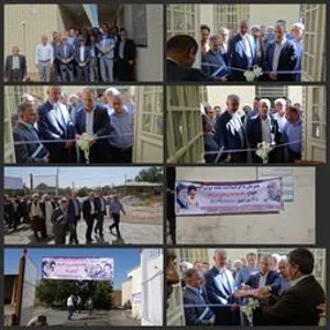 افتتاح خانه بهداشت روستای دیزج علیا در چهارمین روز از هفته دولت