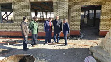دکتر مردی معاون اجرایی مرکزبهداشت استان و مهندس پاکزاد ناظر فنی پروژه های عمرانی از روند ساخت مراکز سلامت شهرستان مرند بازدید نمودند .