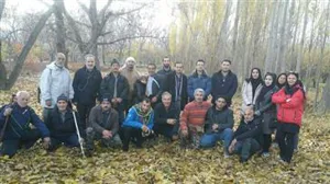 پیاده روی گروهی کارکنان  شبکه بهداشت و درمان شهرستان مرند به مناسبت پیشگیری از دیابت 