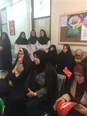 کمپین تغذیه سالم ( با هدف کاهش مصرف قند ،نمک و چربی) در مزکز سلامت  شهید مدنی شهرستان مرند