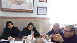 نشست خبری معاونت بهداشتی شبکه مرند  دکتر صباغی با حضور مدیر شبکه بهداشت و درمان شهرستان مرند و اصحاب رسانه  بمناسبت هفته ملی سلامت مردان
