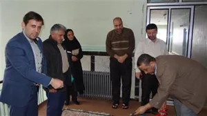 بازدید مشترک کارشناسان بهداشت مدارس و بهداشت محیط و نماینده آموزش و پرورش از دبیرستان شبانه روزی پیام شهید شهرستان مرند