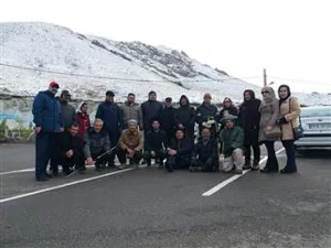 پیاده روی گروهی کارکنان شبکه بهداشت و درمان شهرستان مرند به مناسبت پویش ملی مبارزه با سرطان