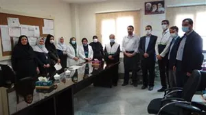 برگزاری مراسم بزرگداشت روز جهانی ماما با حضور مدیر شبکه بهداشت و درمان شهرستان مرند و رییس بیمارستان حجت