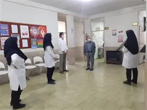 بازدید سرزده مدیر شبکه بهداشت و درمان شهرستان مرند از مراکز خدمات جامع سلامت شهری روستایی مطهری