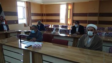 برگزاری جلسه ستاد مبارزه با کرونا ویروس شهرستان مرند در سالن اجتماعات ساختمان آموزش و پرورش شهرستان مرند 