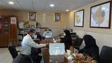 برگزاری جلسه درون بخشی "هر خانه یک پایگاه سلامت" در دفتر مدیر شبکه بهداشت و درمان شهرستان مرند