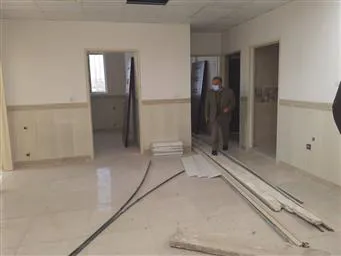 بازدید مدیر شبکه بهداشت و درمان شهرستان مرند از پروژه عمرانی در دست اجرای شبکه بهداشت و درمان شهرستان مرند (دولت آباد و افرازمند)