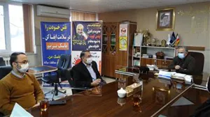 برگزاری مراسمی بمناسبت روز حسابدار در دفتر مدیر شبکه بهداشت و درمان شهرستان مرند