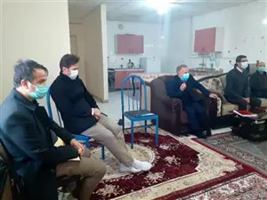 بازدید مدیر شبکه بهداشت و درمان شهرستان مرند دکتر صمد طاهری ، معاون بهداشتی و مسئول کمیته های تخصصی ، از مراحل اجرایی طرح شهید حاج قاسم سلیمانی مرکز جامع سلامت شهری و روستایی کشکسرای