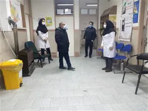 بازدید مدیر شبکه بهداشت و درمان شهرستان مرند دکتر صمد طاهری  از مراحل اجرایی طرح شهید حاج قاسم سلیمانی مراکز سلامت شهری کسایی و طبیبی مرکز بهداشت شهرستان مرند