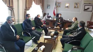 جلسه کمیته پشتیبانی طرح شهید حاج قاسم سلیمانی با حضور دکتر صمد طاهری مدیر شبکه بهداشت و درمان شهرستان مرند  به ریاست مهندس شیخ پور معاون سیاسی ، امنیتی و اجتماعی فرماندار در محل فرمانداری برگزار شد .