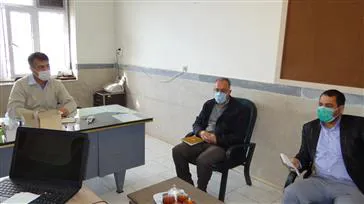 بازدید مشترک نماینده ناحیه مقاومت بسیج سپاه مرند و شبکه بهداشت و درمان شهرستان مرند از مراحل اجرایی طرح شهید حاج قاسم سلیمانی در شهر کشکسرای و روستای دیزج حسین بیگ