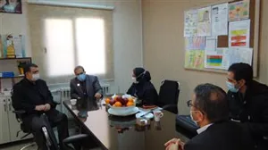 حضور تیم اعتبار بخشی دانشگاه علوم پزشکی تبریز ؛ در بیمارستان آیت ا... حجت کوه کمری شهرستان مرند