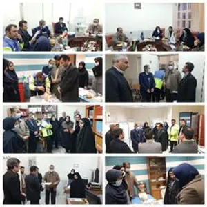 بازدید هیأت بورد تخصصی پرستاری وزارت بهداشت و درمان و آموزش پزشکی از مجتمع آموزش عالی سلامت شهرستان مرند
