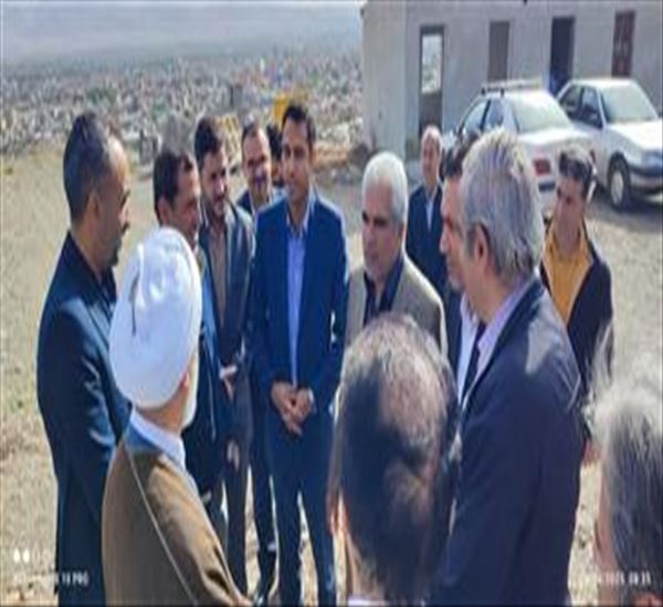 بازدید معاون نظارت و ارزشیابی دفتر توسعه منابع فیزیکی وزارت بهداشت ، درمان و آموزش پزشکی از پروژه بیمارستان ۳۰۴ تختخوابی شهرستان مرند