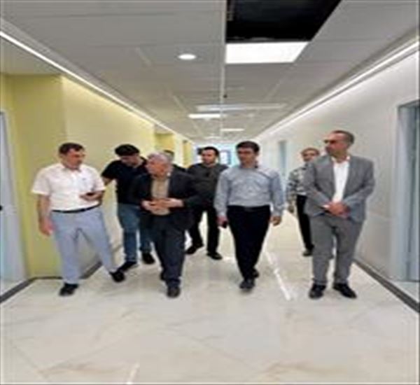 بازدید معاون توسعه مدیریت و منابع دانشگاه علوم پزشکی تبریز از طرح‌های عمرانی شبکه بهداشت و درمان شهرستان مرند