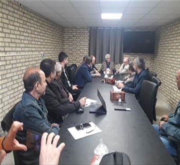 بازدید مسئولین استانی و شهرستانی از طرح عمرانی بیمارستان ۳۰۴ تختخوابی شهرستان  مرند