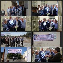 افتتاح خانه بهداشت روستای دیزج علیا در چهارمین روز از هفته دولت