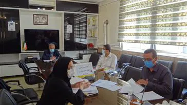 برگزاری جلسه درون بخشی بازگشایی مدارس در سالن جلسات مرکز بهداشت شهرستان مرند